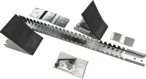 Vista 2 de Gill Athletics Pedales de aluminio fundido S2 Starting Block de 8 pulgadas de alto, diseñados para competiciones de alto nivel en pista y campo