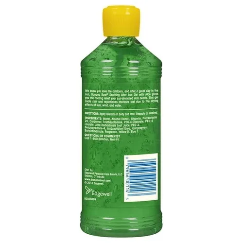 Vista 7 de Gel de aloe calmante After Sun para aliviar quemaduras solares, protección para toda la piel después del sol, 16 onzas líquidas, formulado con aloe