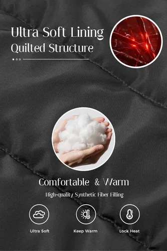 Vista 5 de wantdo Chaqueta de esquí impermeable de montaña para hombre, abrigo de nieve de invierno, impermeable resistente al viento Negro