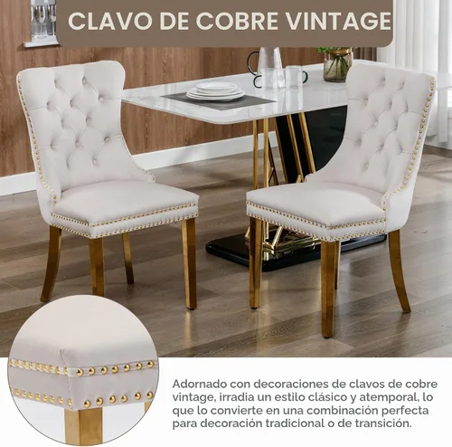 Vista 6 de Baysitone Juego de mesa de comedor de cristal de 51 pulgadas para 4, juego de 5 piezas de comedor moderno, mesa de cocina rectangular de vidrio