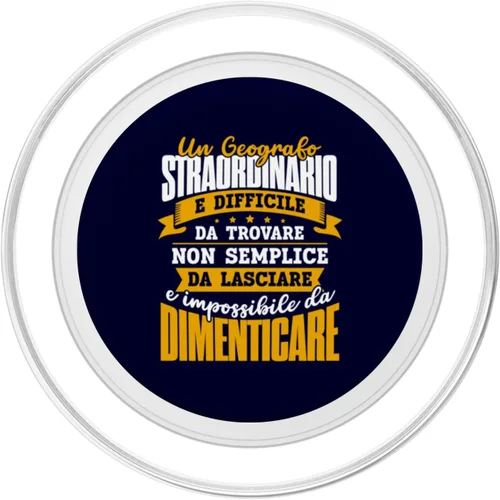 Vista 2 de Un Geografo Straordinario - Amante Della Geografia Regali PopSockets MagSafe PopGrip for iPhone