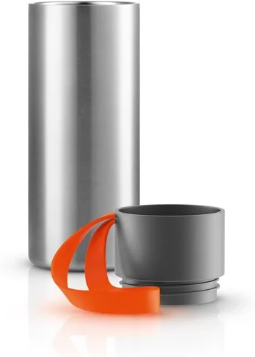 Vista 3 de Eva Solo 567463 Frasco (gris, naranja, acero inoxidable, plástico, silicona, acero inoxidable)