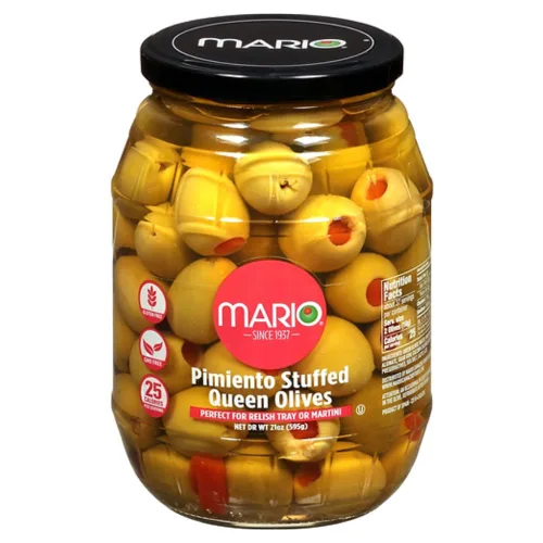 Vista 10 de Mario Camacho Foods Aceitunas Queen españolas enteras, 7 onzas (paquete de 12)