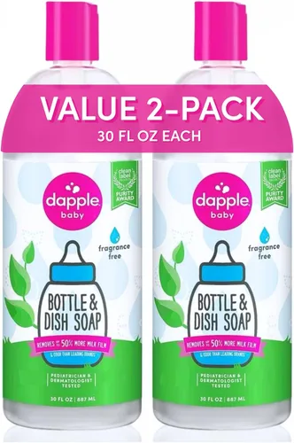Vista 19 de Dapple Baby - Biberón y jabón para platos de cítricos frescos - 16.9 onzas