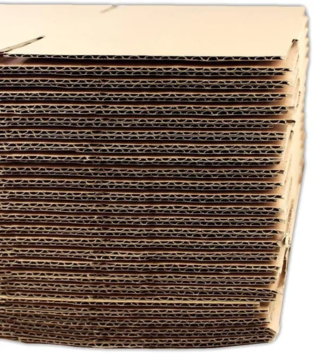 Vista 3 de EcoSwift 5 cajas de embalaje de la cartulina acanalada 9x4x3 que envían por correo los cartones móviles de la caja de envío