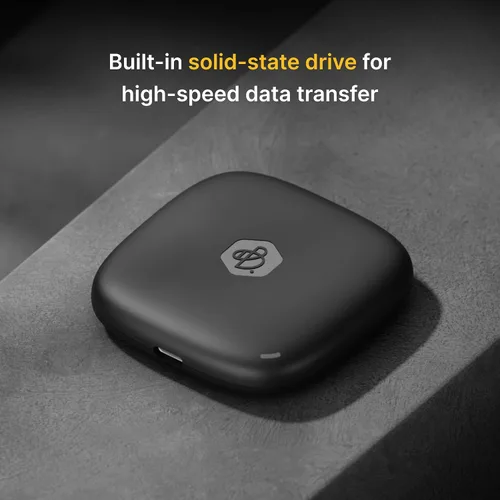 Vista 6 de Synology BeeDrive 1TB │ Copia de seguridad simultánea de archivos de Windows y fotos de iOS/Android │ Transfiere archivos de teléfono inteligente a