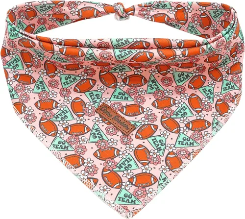 Vista 12 de Pañuelo para perro, pañuelo para mascotas con estampado de tiburón, pañuelo para mascotas, 1 unidad, lavable, de algodón, cuadrado, bufandas