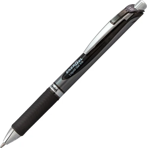 Vista 39 de Pentel EnerGel RTX - Bolígrafo de gel líquido retráctil, línea mediana, punta de metal, tinta de colores surtidos, paquete de 4 unidades (BL77BP4M)