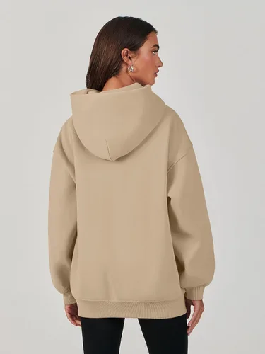 Vista 5 de ANRABESS Womens Oversized Hoodies Fleece Sweatshirts Long Sleeve Hooded Pullover Winter Clothes with Pocket