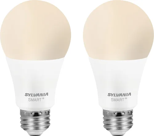 Vista 7 de SYLVANIA (75760) - Bombilla LED inteligente con malla Bluetooth, ajuste de un solo toque, equivalente a A19 60 W, E26, RGBW a todo color y blanco