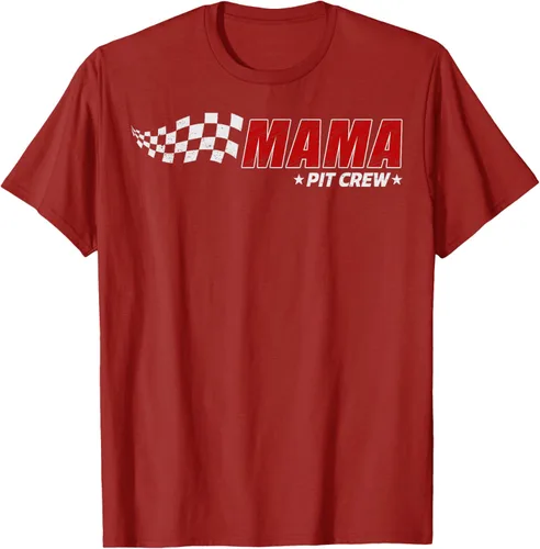 Vista 69 de Mama Pit Crew Race Car Birthday Family Matching Pit Crew Camiseta