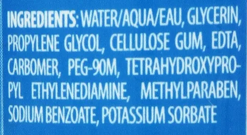 Vista 9 de Lubricante Glide de I-D Lubricants, lubricante personal a base de agua, botella de 8.5 onzas, GLD-08, Azul, 1, 1