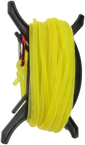 Vista 9 de Juego de 10 organizadores de cables, enrollador de cables de plástico compacto para cables de extensión, cables de carga, líneas de pesca y cuerdas
