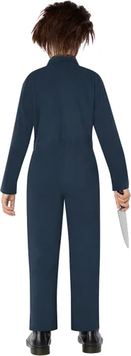 Vista 2 de Spirit Halloween Halloween II - Disfraz de Michael Myers de lujo para niños, con licencia oficial, disfraces de Halloween para niños