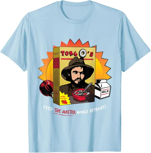 Vista 60 de Torgo Camiseta de película de culto de cereales, Negro, S