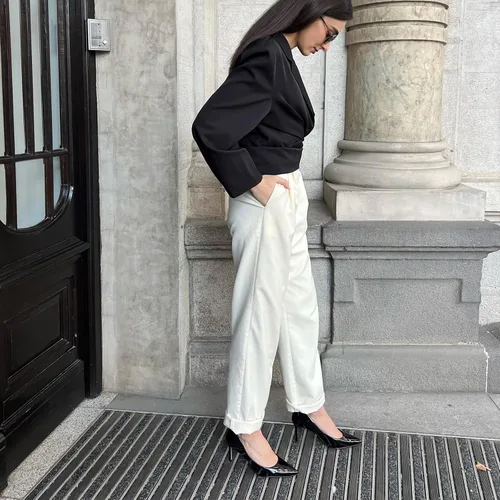 Vista 2 de JENN ARDOR Zapatos de tacón de aguja para mujer, zapatos de tacón alto de 3.14 pulgadas para mujer, zapatos clásicos de tacón de aguja, zapatos