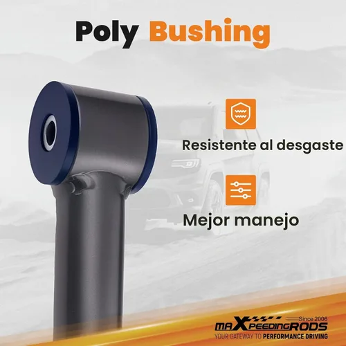 Vista 3 de maXpeedingrods Brazos de control delanteros de 0-6 pulgadas para Dodge Ram 1500 2500 3500 1994-2009, kit de brazo de control ajustable