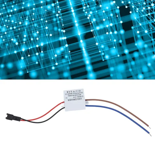 Vista 5 de Controlador LED (1x1w) AC95-265V 260mA (salida de corriente constante) 2-4VDC Fuente de alimentación Conector de controlador Transformador
