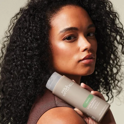 Vista 4 de Paul Mitchell Super Smooth Shampoo, Controls Frizz, Adds Softness, For Frizzy Hair