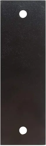 Vista 5 de Running Black - Juego de tiradores de dedo para puerta corrediza de granero de 6 pulgadas Mango invisible moderno y simple con parte inferior