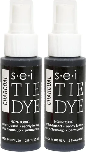 Vista 25 de S.E.I. Botella de Spray de Tie Dye del 4 de Julio: 2oz. Spray de Tinte para Tela No Tóxico, Tinte Permanente para Ropa DIY, Un Paso, Suministros