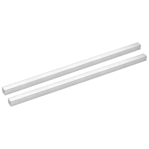 Vista 37 de uxcell Barra plana cuadrada de aluminio, 1-1/2" de espesor 1-1/2" de ancho 12" de longitud Barra cuadrada de aluminio 6061, placa plana de aluminio