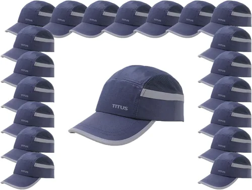 Vista 27 de TITUS Gorra de seguridad ligera - Gorra protectora estilo béisbol