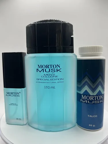 Vista 2 de MORTON MUSK KIT DE FRAGANCIA PARA HOMBRE AZUL CAJA 150 ML