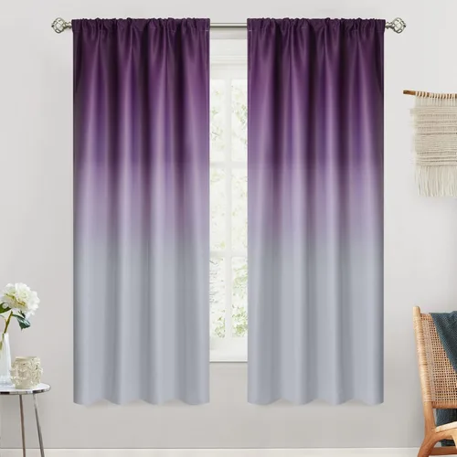 Vista 25 de SimpleHome Cortinas Pequeñas Negras Impermeables con Bolsillo para Barra Suave para Cocina, Cortinas Impermeables con Bolsillo para Barra
