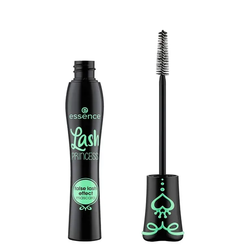 Vista 3 de essence - Máscara de pestañas postizas con efecto de pestañas postizas y delineadores de ojos de gel Stay & Play 01 Black Raven Vegano y libre