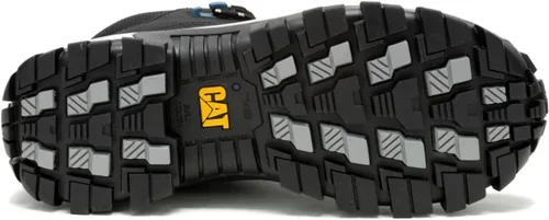Vista 4 de Calzado CAT para hombre Invader Mid Vent Ct - Café, Negro