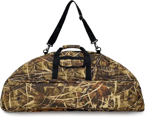 Vista 10 de Funda para Arco Compuesto TaktZeit Funda para Arco Suave para Caza de 36"/44" de Largo con Correa de Hombro Ajustable y Correa para Mochila