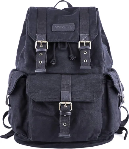 Vista 17 de Gootium 21101 - Mochila de lona gruesa de alta densidad