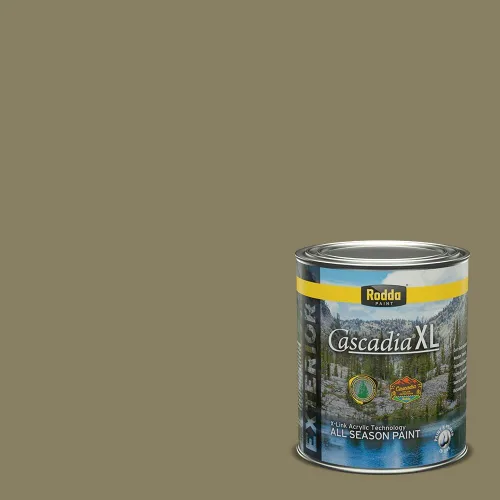 Vista 42 de Rodda Paint CASCADIA XL Pintura e imprimación satinada exterior en uno, cuarto de galón, resistencia industrial