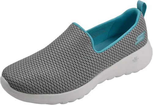 Vista 15 de Skechers Women's Go Walk Joy Sneaker 2-Azul marino/Blanco