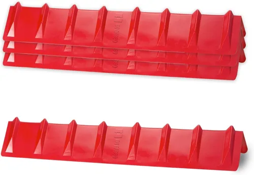 Vista 14 de DC Cargo Mall Cuatro protectores de borde de acero para cadena plana Protectores de esquina de remolque en V Board