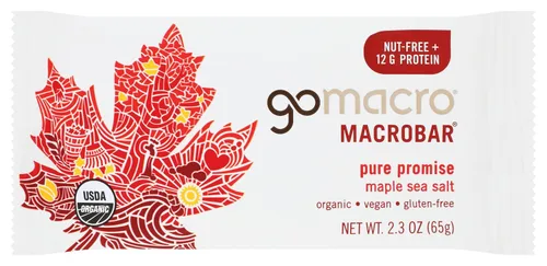 Vista 11 de GoMacro MacroBar - Barra de proteína vegana orgánica de plátano y mantequilla de almendras, 2.3 onzas