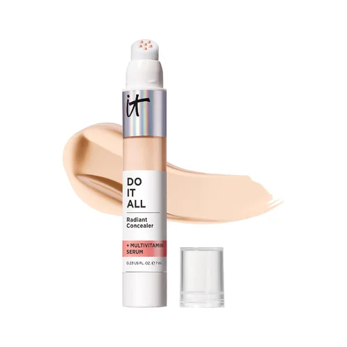 Vista 26 de IT Cosmetics Do It All Radiant Corrector - Corrector de maquillaje - Hidrata e ilumina - Cobertura media sin arrugas y acabado radiante