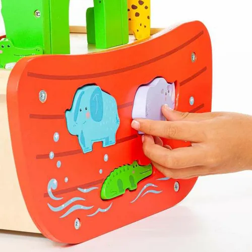 Vista 10 de Playset Moltó Noah's ark Madera 17 Piezas
