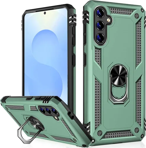 Vista 11 de Funda protectora resistente para Samsung Galaxy S22 Ultra de grado militar, a prueba de golpes, Galaxy S22 Ultra 5G, funda protectora resistente