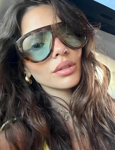 Vista 4 de Gafas de sol aviador retro de gran tamaño para mujeres y hombres, tendencia de los años 70, gruesas, clásicas, estilo vintage, gafas de sol