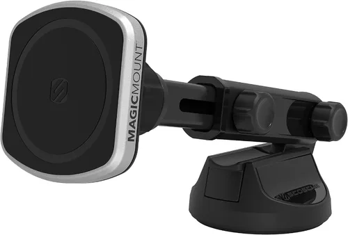 Vista 13 de Scosche MP2FM-XCES0 MagicMount Pro2 - Kit de soporte magnético universal de teléfono celular para automóvil de superficie empotrada Compatible