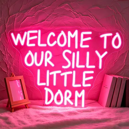 Vista 8 de Letrero de luz LED para baño con diseño grabado para decoración de pared, baño, bar o decoración divertida de habitación, alimentado por USB