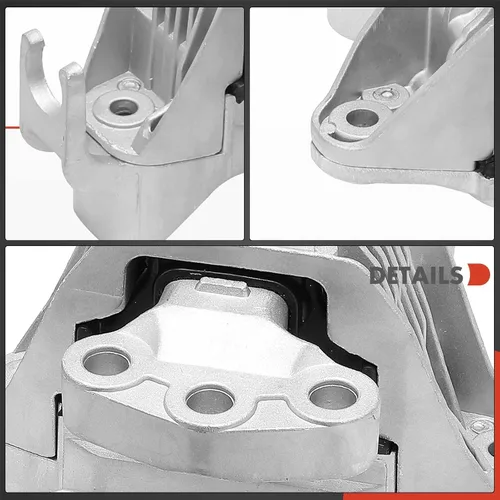 Vista 8 de A-Premium Kit de montaje de motor y transmisión compatible con Chevrolet Cruze 2011-2015 1.4L, transmisión automática, juego de 4 piezas
