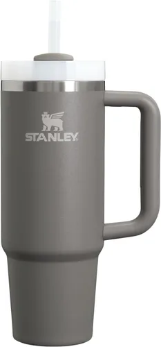 Vista 93 de STANLEY Quencher H2.0 Vaso Térmico con asa y pajilla, 64 onzas, tapa Flowstate de 3 posiciones, gran capacidad para viajes y deportes, vaso de acero