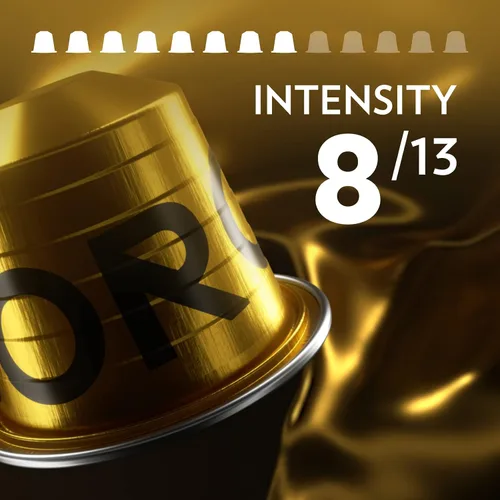 Vista 4 de Lavazza Qualita Oro 100 unidades para Nespresso Original, cápsulas de aluminio, notas afrutadas y florales, 100% arábica, intensidad 8/13, tostado