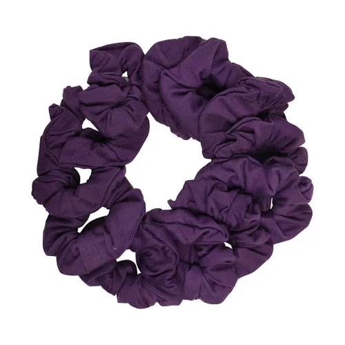 Vista 24 de Motique Accessories Scrunchies para mujer, paquete de 12, color negro