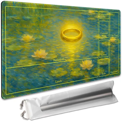 Vista 7 de Juego de mesa MTG de 14 x 24 pulgadas, compatible con OCG CCG RPG TCG Playmats (Call of Death)