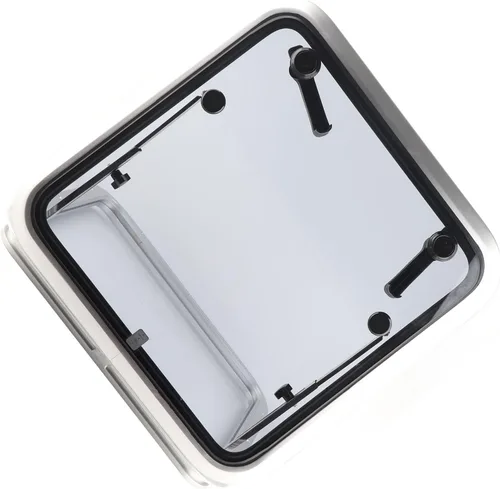 Vista 4 de Escotilla portlight para barco, ángulo de apertura de 90 ° sellado, tipo de empuje externo, aleación de aluminio resistente, ventana de ojo de buey