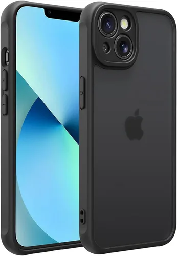 Vista 49 de Funda Translúcida Mate para iPhone 11, [Protección contra Caídas de Grado Militar de 10 Pies] Parachoques Protector Delgado Duradero Resistente a